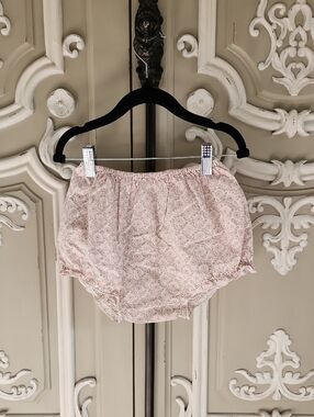 Zara Home Kids Baby Girl Floral Pink Bloomers Size 6 - 12 Months
